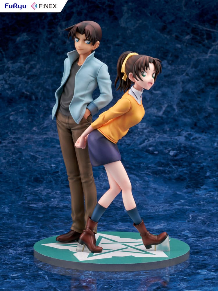 Heiji Hattori & Kazuha Toyama F:NEX PVC Statue 1/7 26 cm Detektiv Conan Scalefiguren Yokina