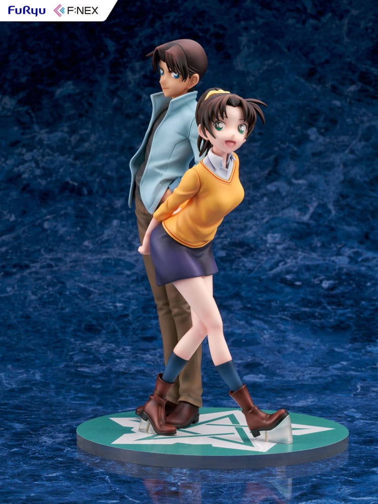 Heiji Hattori & Kazuha Toyama F:NEX PVC Statue 1/7 26 cm Detektiv Conan Scalefiguren Yokina
