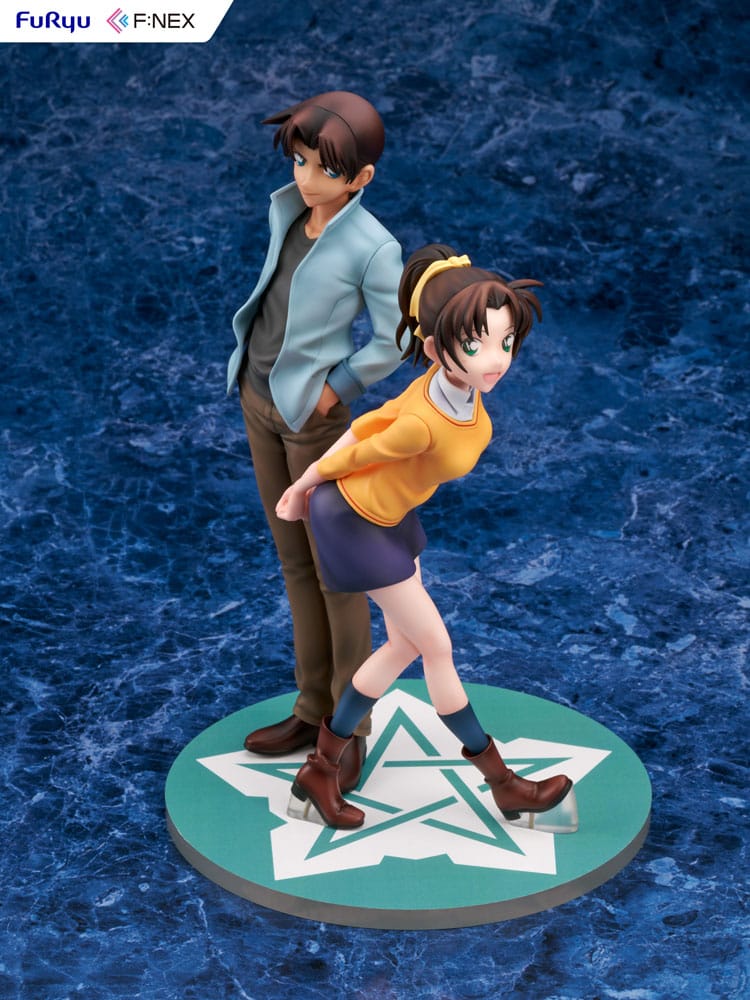 Heiji Hattori & Kazuha Toyama F:NEX PVC Statue 1/7 26 cm Detektiv Conan Scalefiguren Yokina