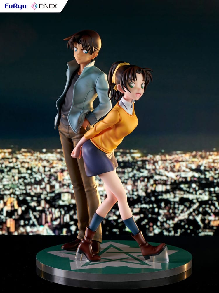 Heiji Hattori & Kazuha Toyama F:NEX PVC Statue 1/7 26 cm Detektiv Conan Scalefiguren Yokina