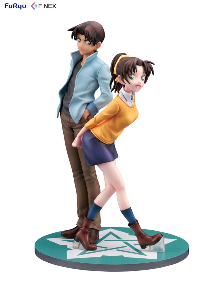 Heiji Hattori & Kazuha Toyama F:NEX PVC Statue 1/7 26 cm Detektiv Conan Scalefiguren Yokina