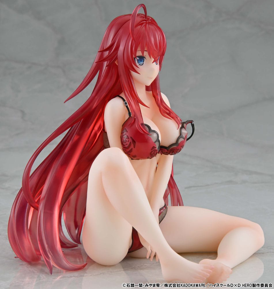 High School DxD HERO Statue 1/6 Rias Gremory Lingerie Ver. 15 cm Scalefiguren Yokina