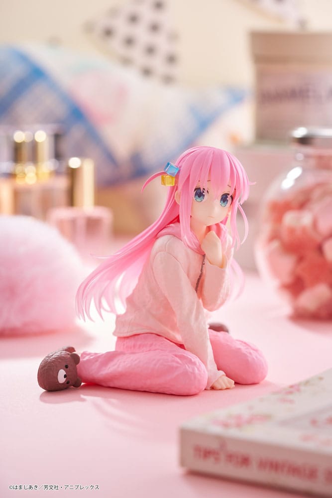 Hitori Gotoh Room Wear Ver. Desktop Cute Figure PVC Statue 13 cm Bocchi the Rock! Prizefiguren Yokina