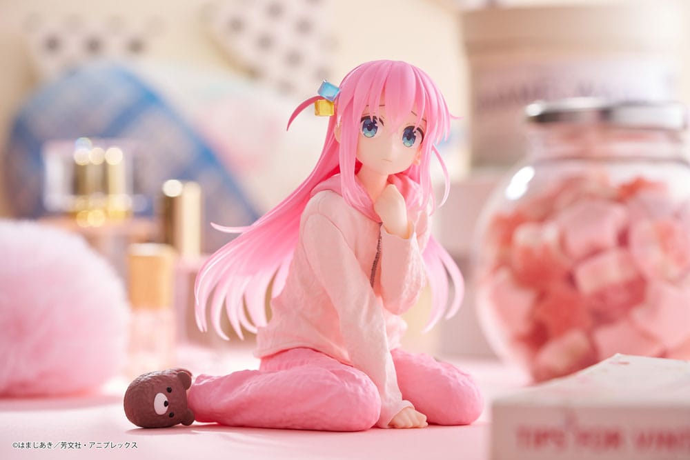 Hitori Gotoh Room Wear Ver. Desktop Cute Figure PVC Statue 13 cm Bocchi the Rock! Prizefiguren Yokina