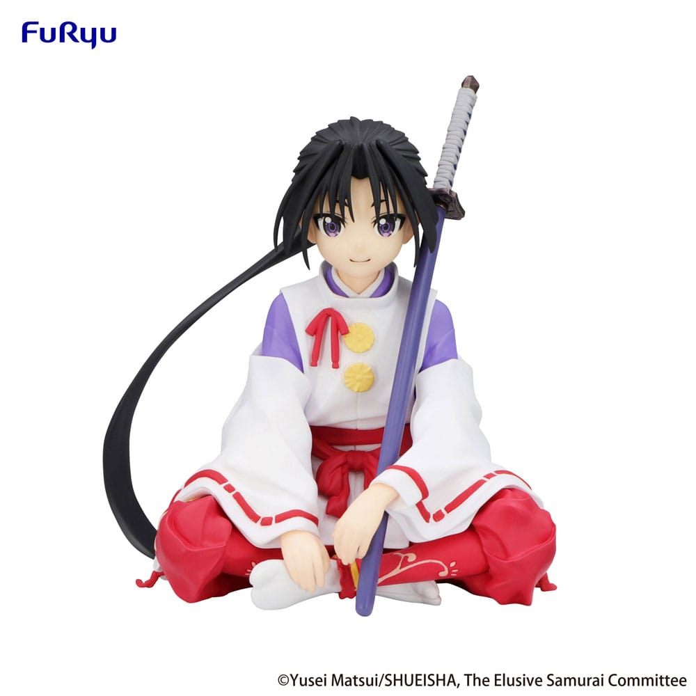 Hojo Tokiyuki Noodle Stopper PVC Statue 9 cm The Elusive Samurai Prizefiguren Yokina
