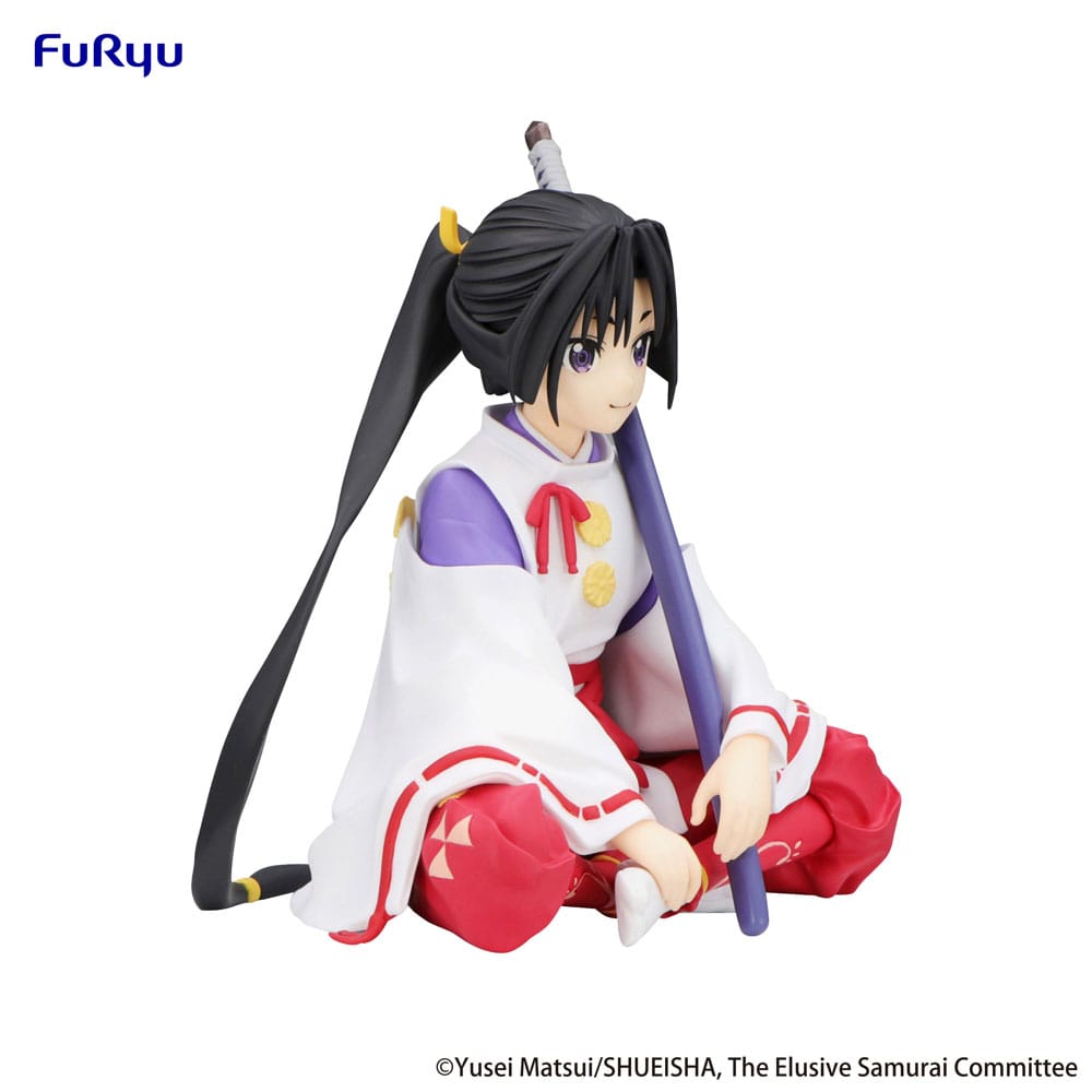 Hojo Tokiyuki Noodle Stopper PVC Statue 9 cm The Elusive Samurai Prizefiguren Yokina