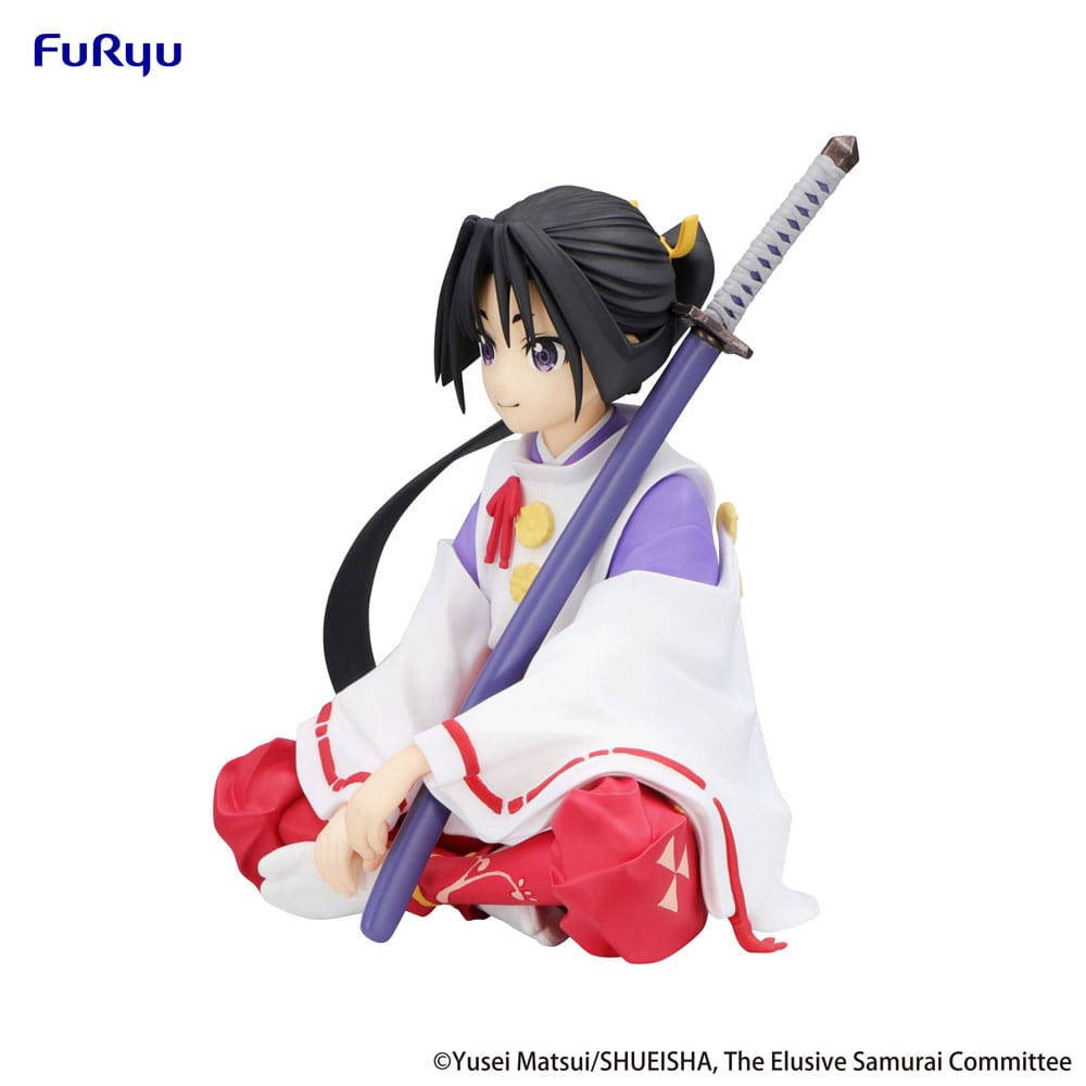 Hojo Tokiyuki Noodle Stopper PVC Statue 9 cm The Elusive Samurai Prizefiguren Yokina