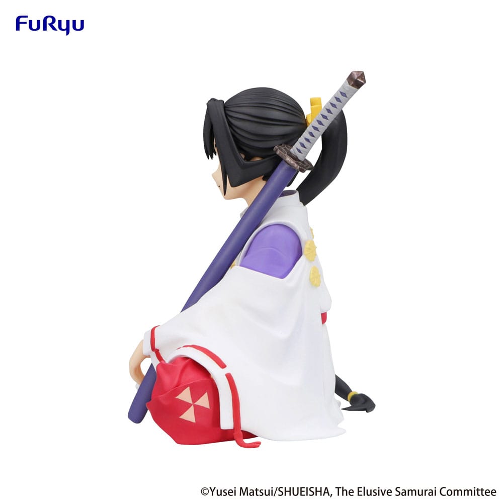 Hojo Tokiyuki Noodle Stopper PVC Statue 9 cm The Elusive Samurai Prizefiguren Yokina