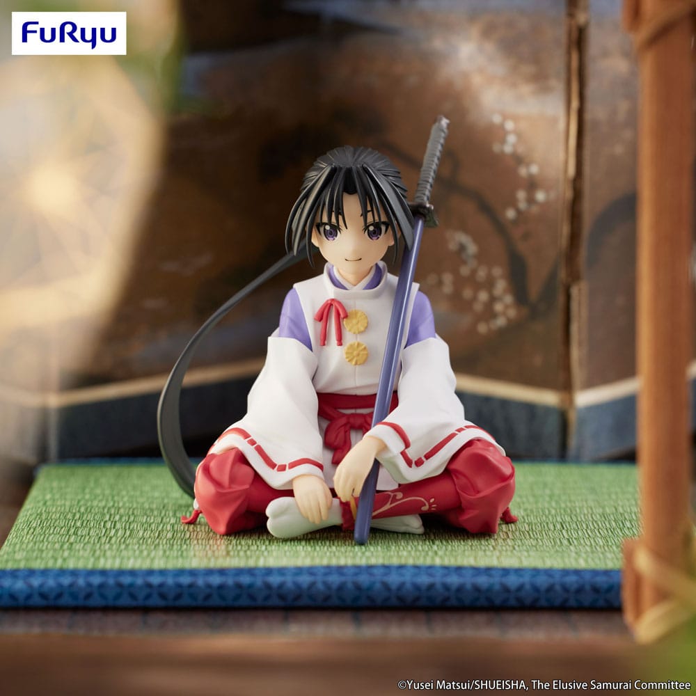 Hojo Tokiyuki Noodle Stopper PVC Statue 9 cm The Elusive Samurai Prizefiguren Yokina