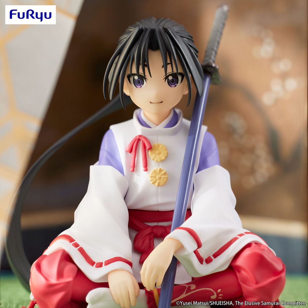 Hojo Tokiyuki Noodle Stopper PVC Statue 9 cm The Elusive Samurai Prizefiguren Yokina