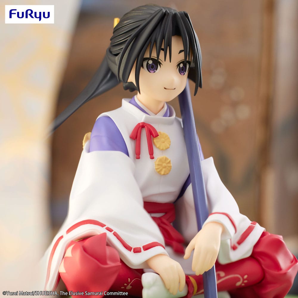 Hojo Tokiyuki Noodle Stopper PVC Statue 9 cm The Elusive Samurai Prizefiguren Yokina