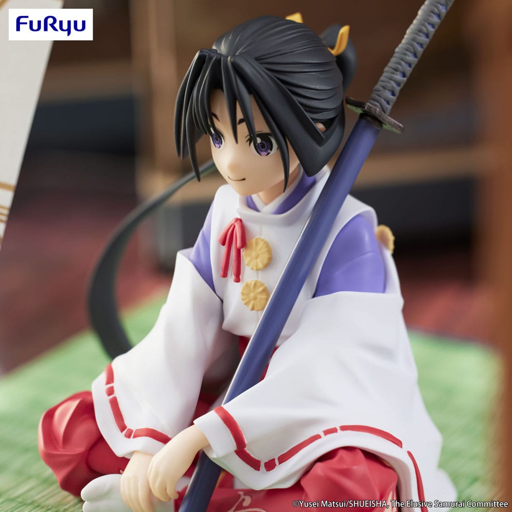Hojo Tokiyuki Noodle Stopper PVC Statue 9 cm The Elusive Samurai Prizefiguren Yokina