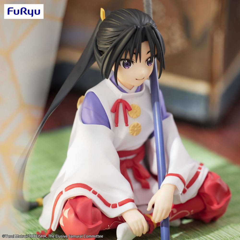 Hojo Tokiyuki Noodle Stopper PVC Statue 9 cm The Elusive Samurai Prizefiguren Yokina