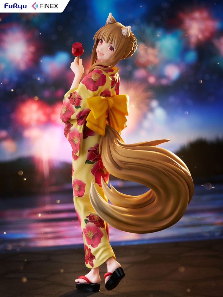 Holo Yukata Ver. PVC Statue 1/7 23 cm Spice and Wolf Scalefiguren Yokina