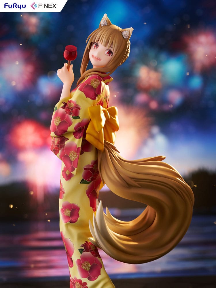 Holo Yukata Ver. PVC Statue 1/7 23 cm Spice and Wolf Scalefiguren Yokina