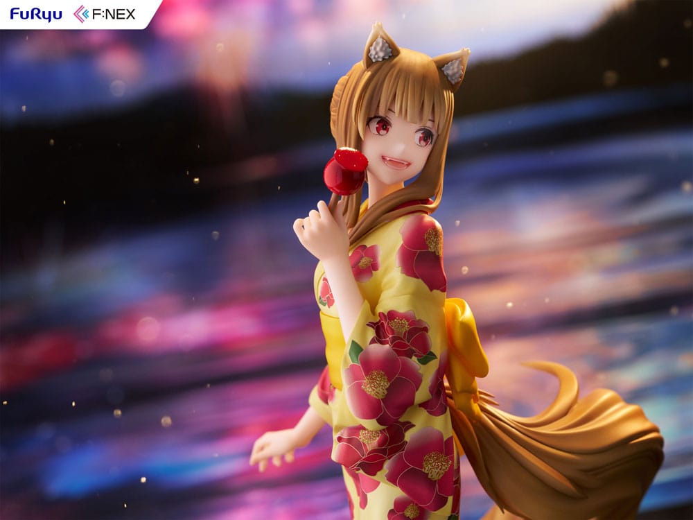 Holo Yukata Ver. PVC Statue 1/7 23 cm Spice and Wolf Scalefiguren Yokina