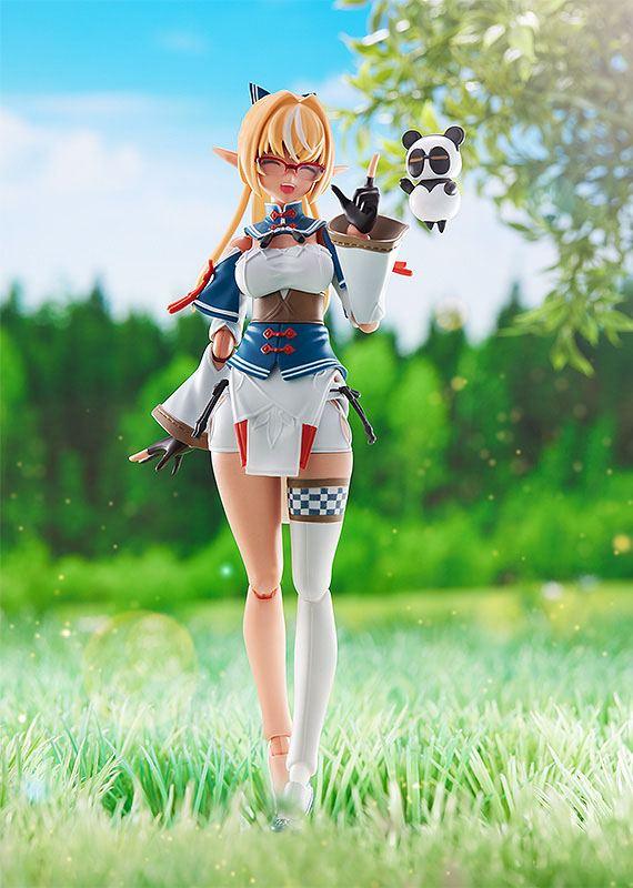 Hololive Production Figma Actionfigur Shiranui Flare 14 cm Figmas Yokina