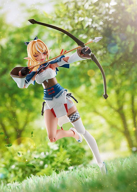 Hololive Production Figma Actionfigur Shiranui Flare 14 cm Figmas Yokina