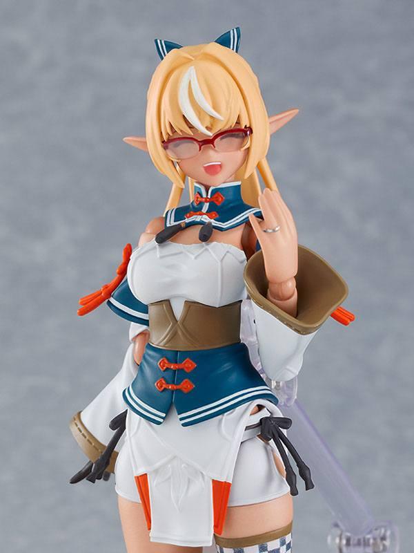 Hololive Production Figma Actionfigur Shiranui Flare 14 cm Figmas Yokina