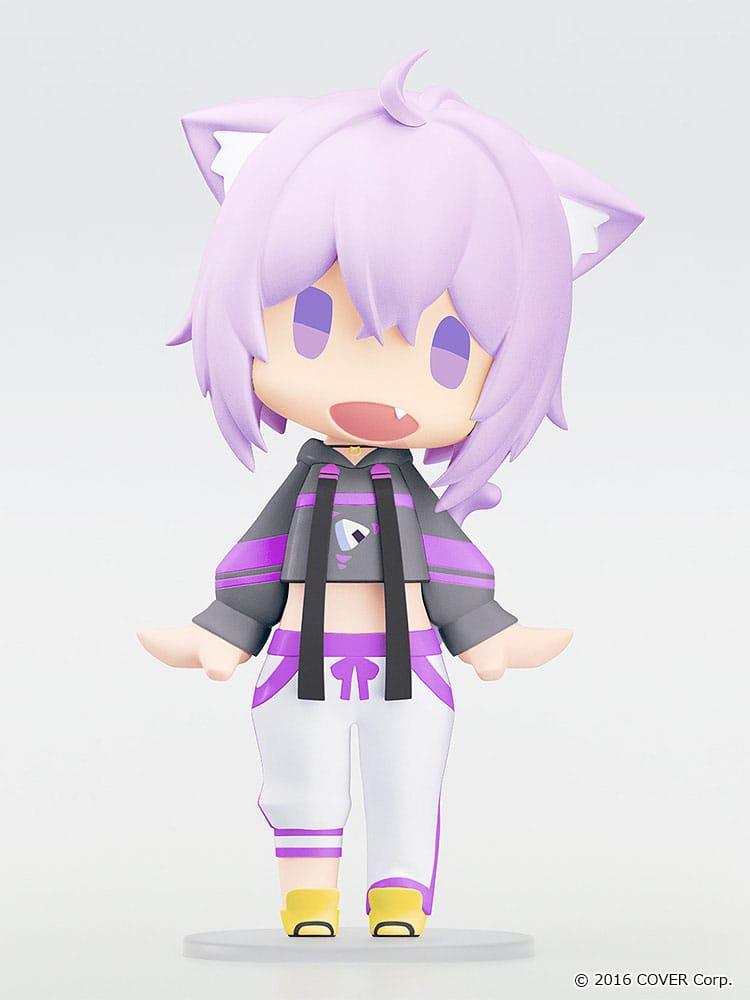 Hololive Production HELLO! GOOD SMILE Actionfigur Nekomata Okayu 10 cm Minifiguren Yokina