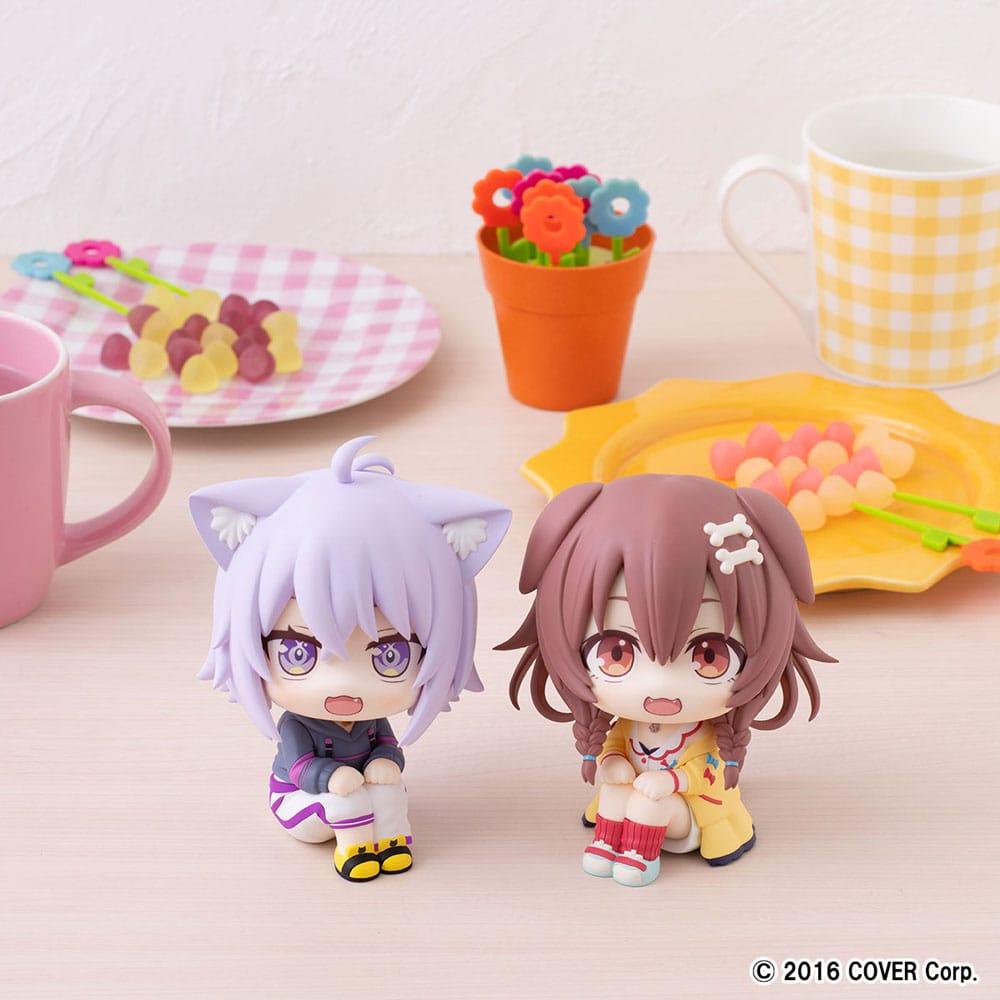 Hololive Production Look Up PVC Statue Korone Inugami & Okayu Nekomata 11 cm Minifiguren Yokina