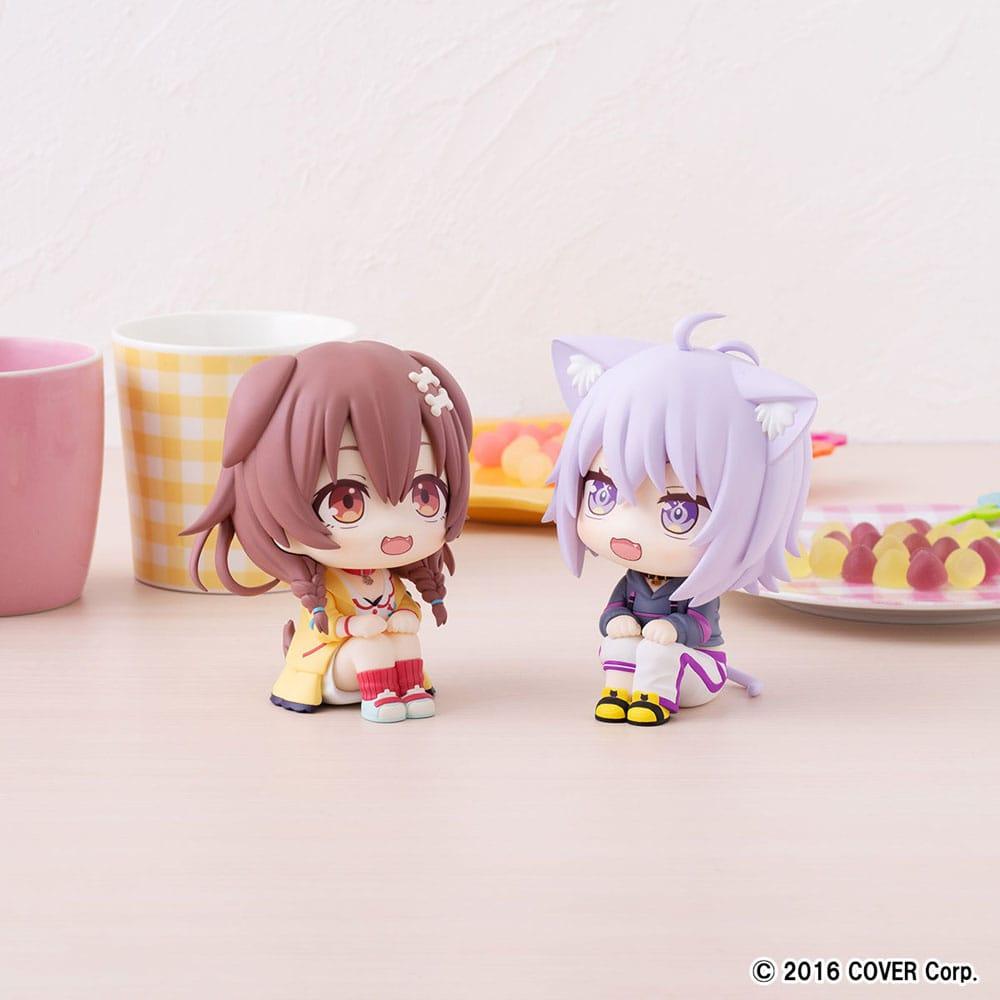 Hololive Production Look Up PVC Statue Korone Inugami & Okayu Nekomata 11 cm Minifiguren Yokina