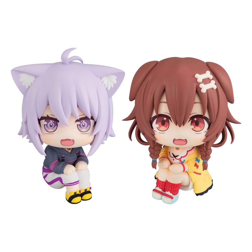 Hololive Production Look Up PVC Statue Korone Inugami & Okayu Nekomata 11 cm Minifiguren Yokina
