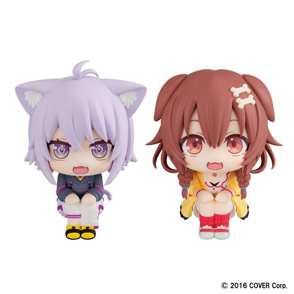 Hololive Production Look Up PVC Statue Korone Inugami & Okayu Nekomata 11 cm Minifiguren Yokina