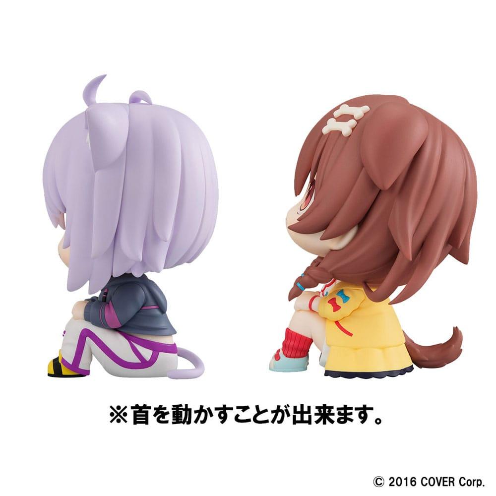 Hololive Production Look Up PVC Statue Korone Inugami & Okayu Nekomata 11 cm Minifiguren Yokina