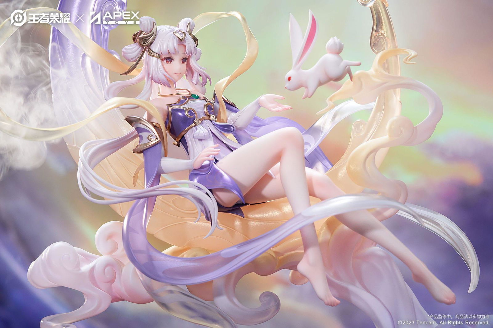 Honor of Kings PVC Statue 1/7 Chang'e Princess of the Cold Moon Ver. 35 cm Scalefiguren Yokina