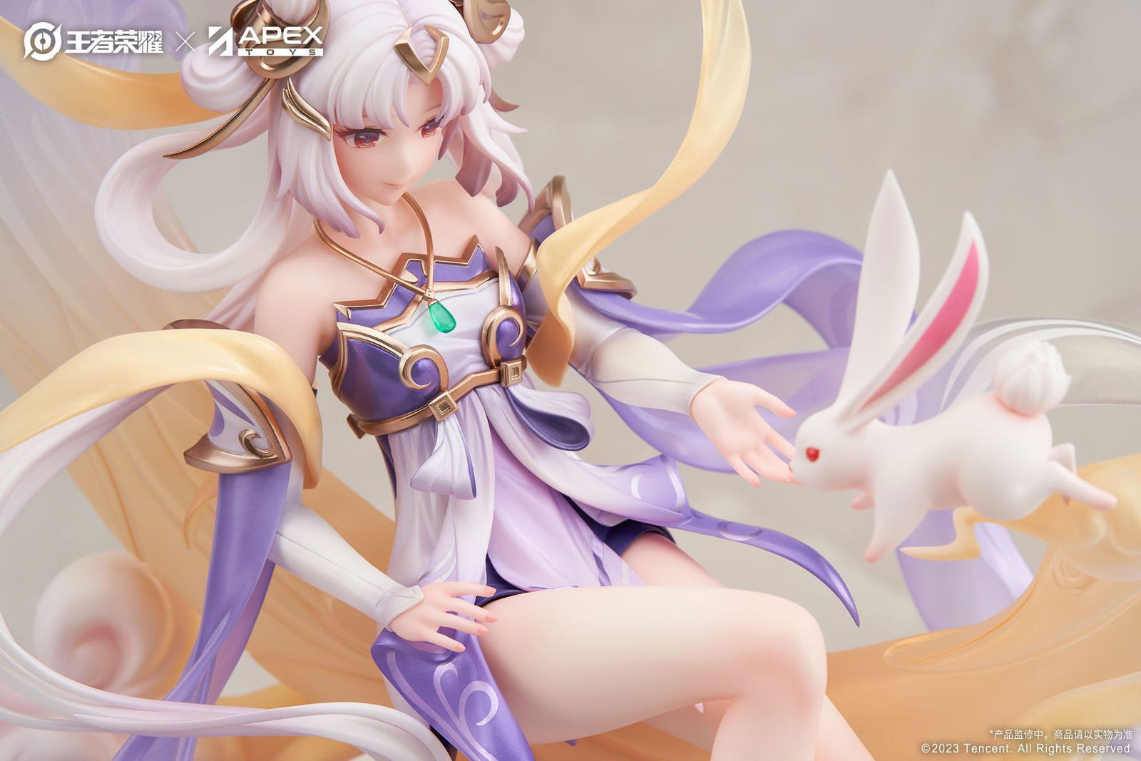 Honor of Kings PVC Statue 1/7 Chang'e Princess of the Cold Moon Ver. 35 cm Scalefiguren Yokina