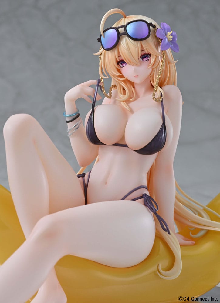 Houchi Shoujo Hyakka Ryouran no Moehime-tachi PVC Statue 1/7 Jia Xu Summer Vacation Ver. 16 cm Scalefiguren Yokina