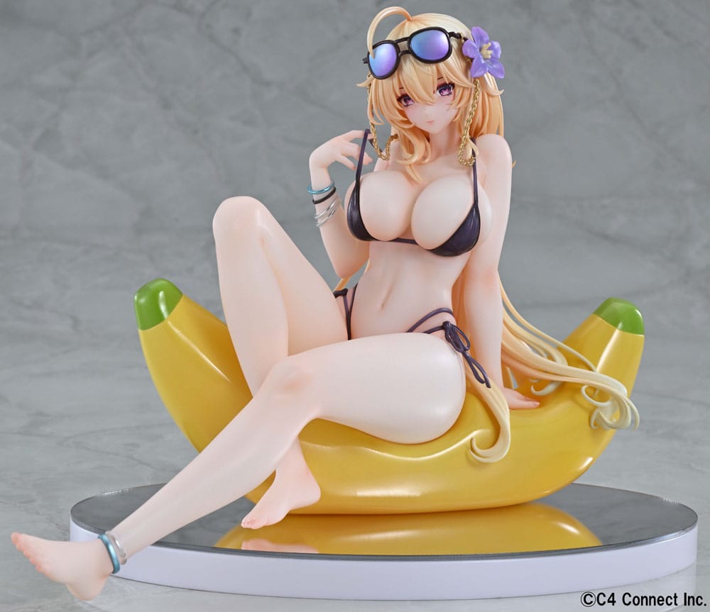 Houchi Shoujo Hyakka Ryouran no Moehime-tachi PVC Statue 1/7 Jia Xu Summer Vacation Ver. 16 cm Scalefiguren Yokina