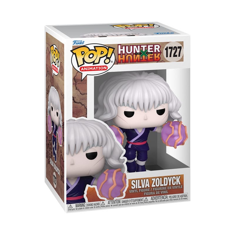 Hunter x Hunter POP! Animation Vinyl Figur Silva Zoldyck 9 cm Funko POP! Yokina