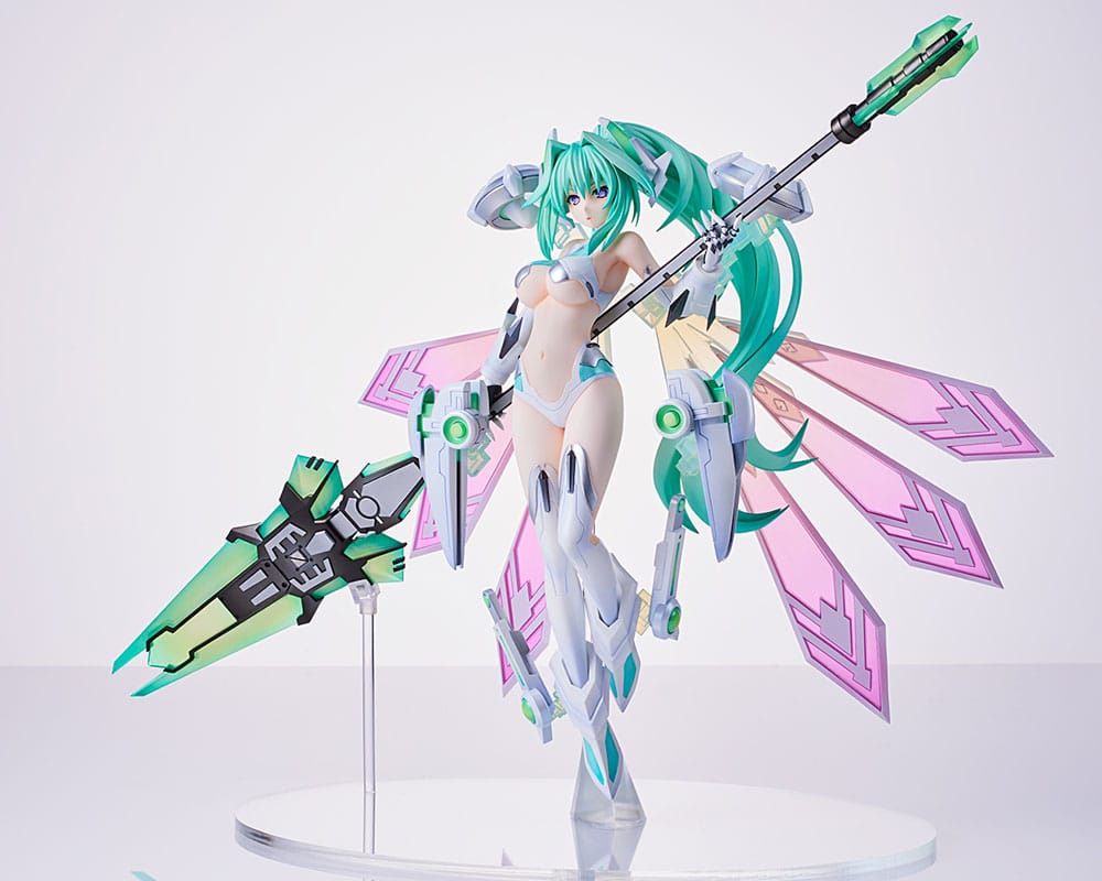 Hyperdimension Neptunia PVC Statue 1/7 Green Heart 27 cm Scalefiguren Yokina
