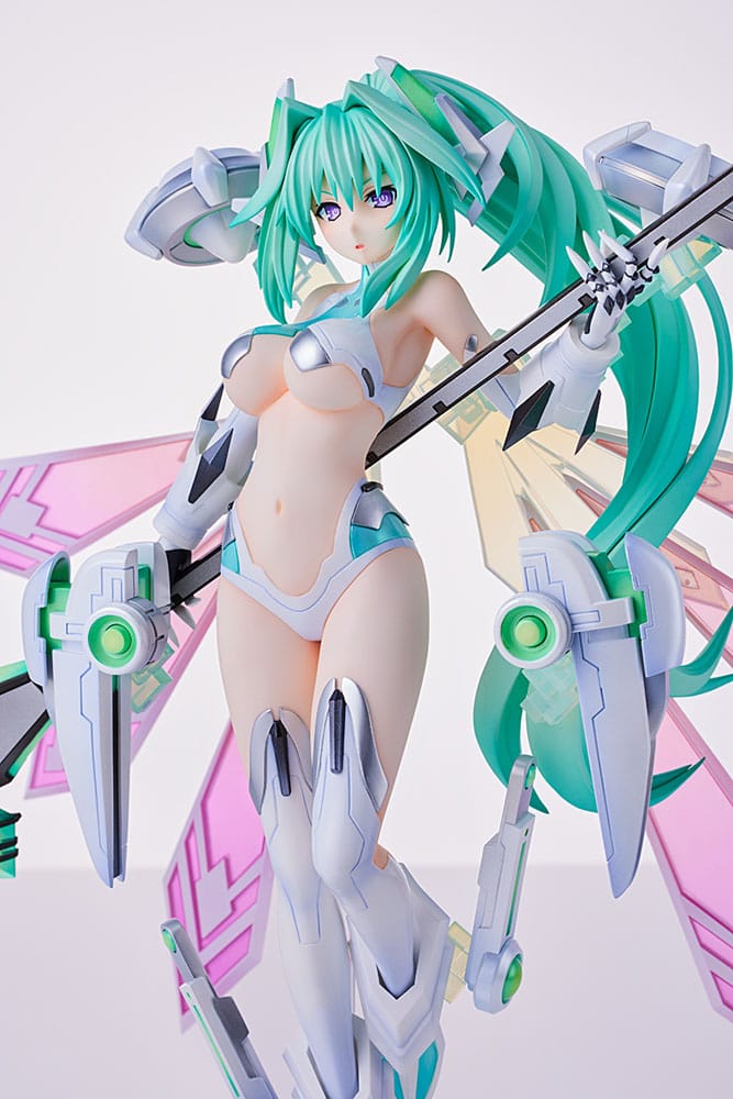 Hyperdimension Neptunia PVC Statue 1/7 Green Heart 27 cm Scalefiguren Yokina