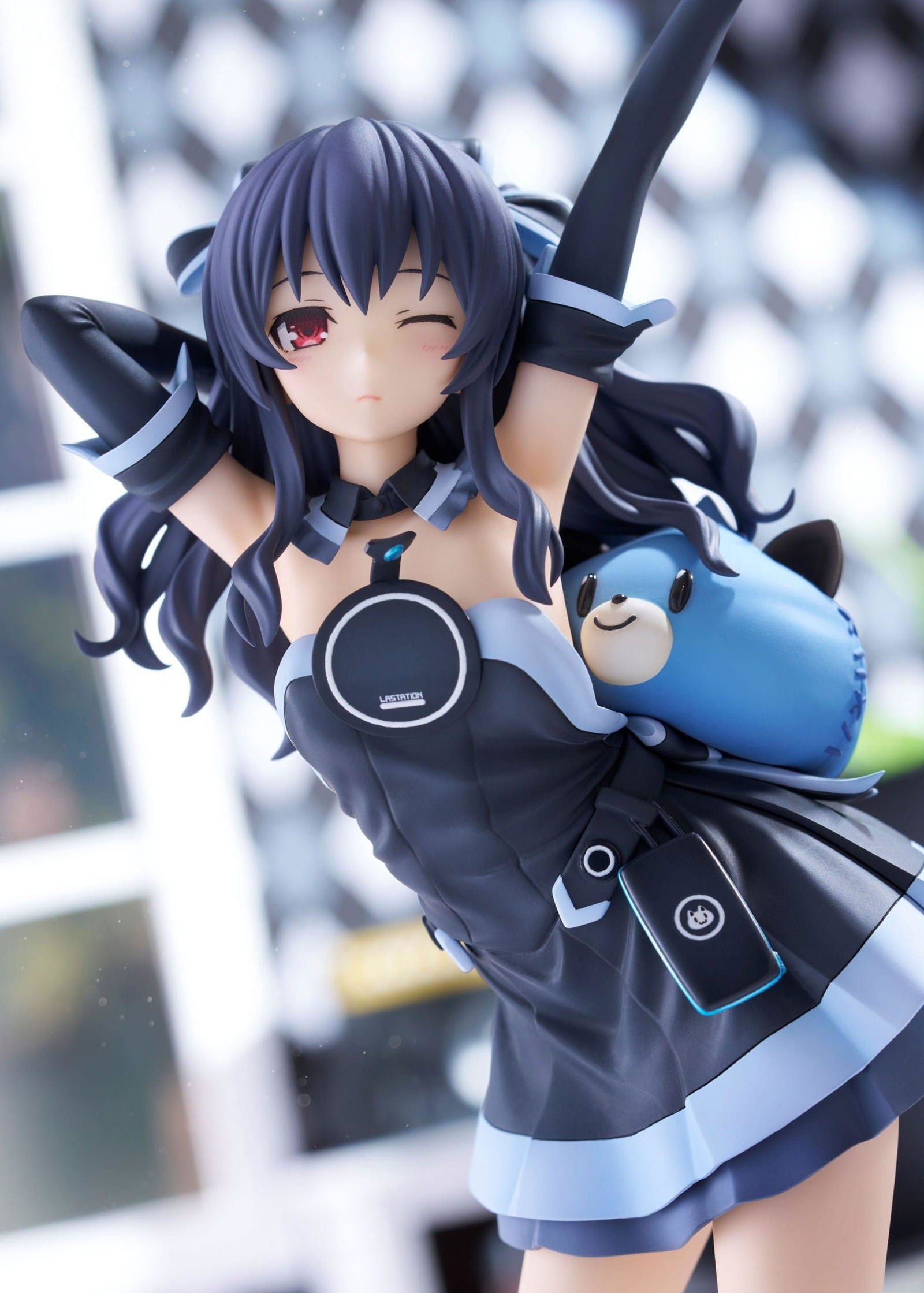 Hyperdimension Neptunia Statue 1/8 Neptunia Uni Wake Up Overseas Edition 20 cm Scalefiguren Yokina