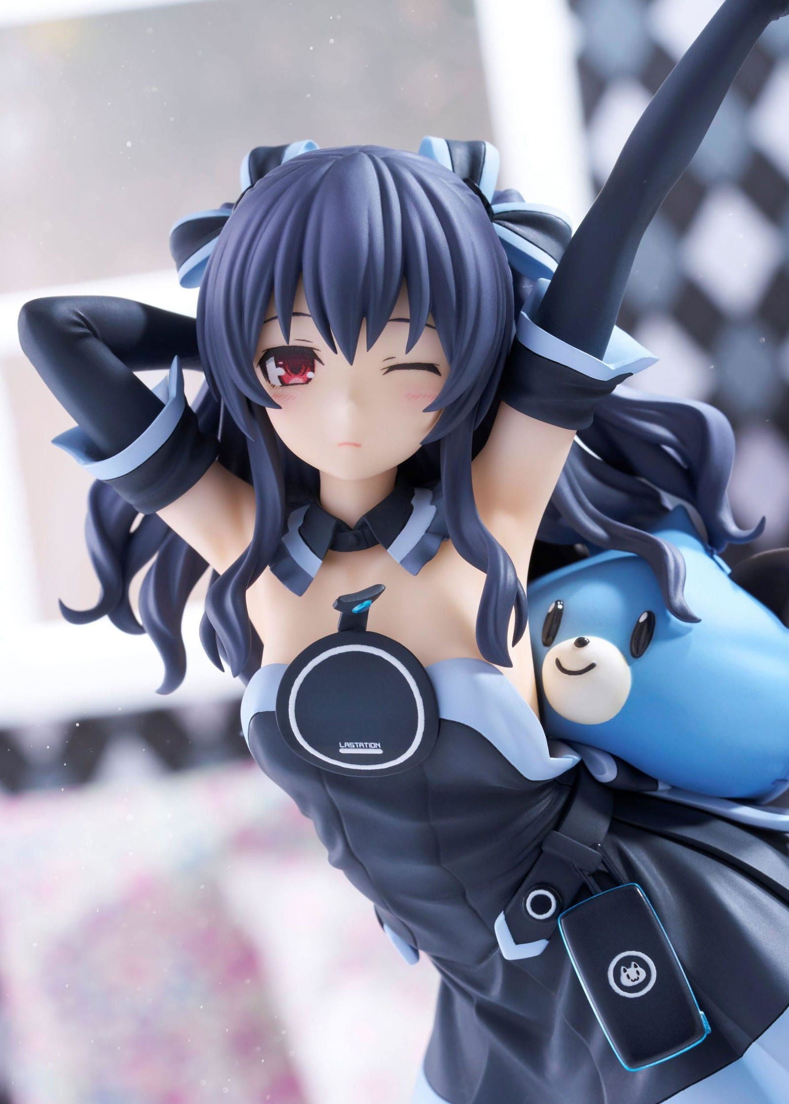 Hyperdimension Neptunia Statue 1/8 Neptunia Uni Wake Up Overseas Edition 20 cm Scalefiguren Yokina