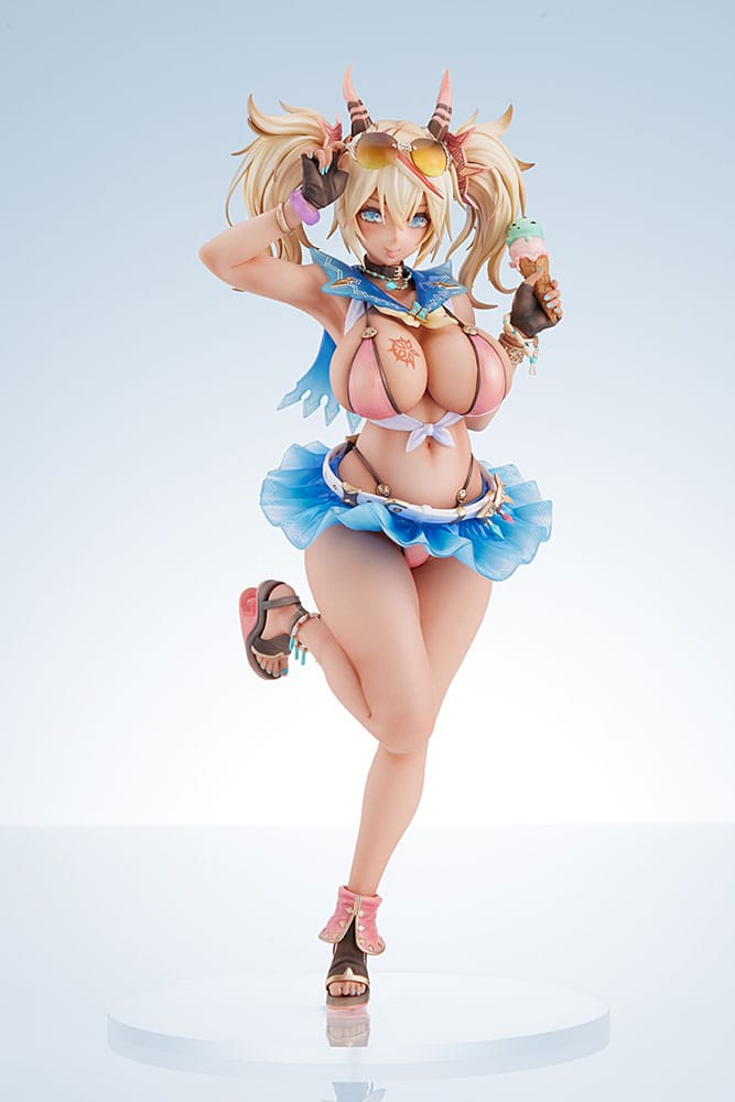 Idola Phantasy Star Saga PVC Statue 1/7 Summer Innocent Gene Chaos 27 cm Scalefiguren Yokina