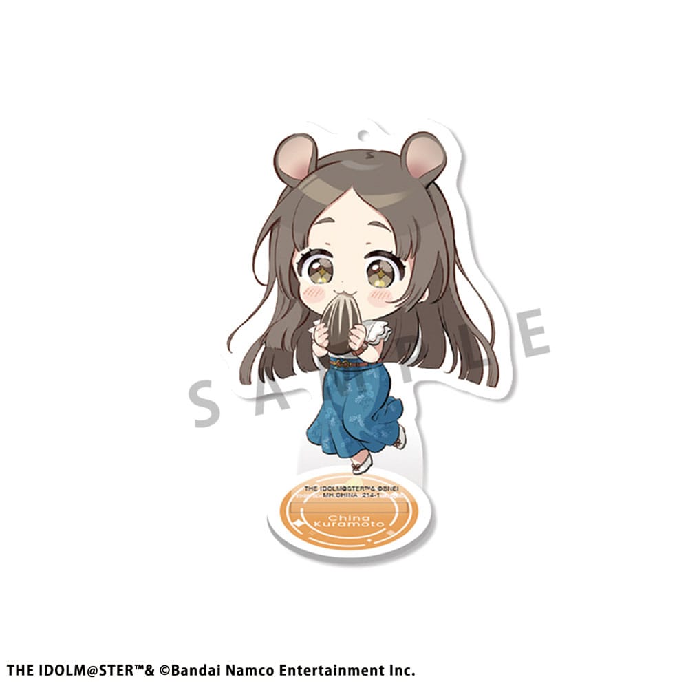 Idolmaster TokoToko 10 Acryl Figuren Display Gakuen 9 cm Acryl Stand Yokina