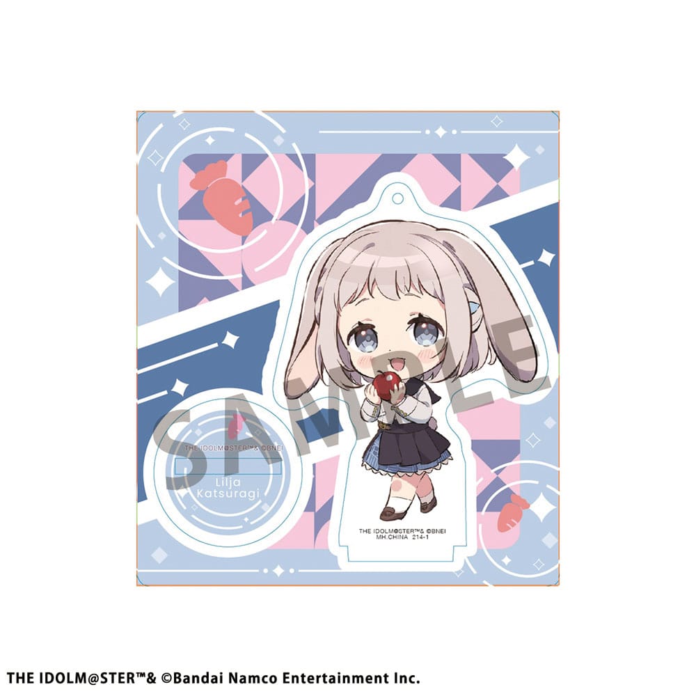 Idolmaster TokoToko 10 Acryl Figuren Display Gakuen 9 cm Acryl Stand Yokina