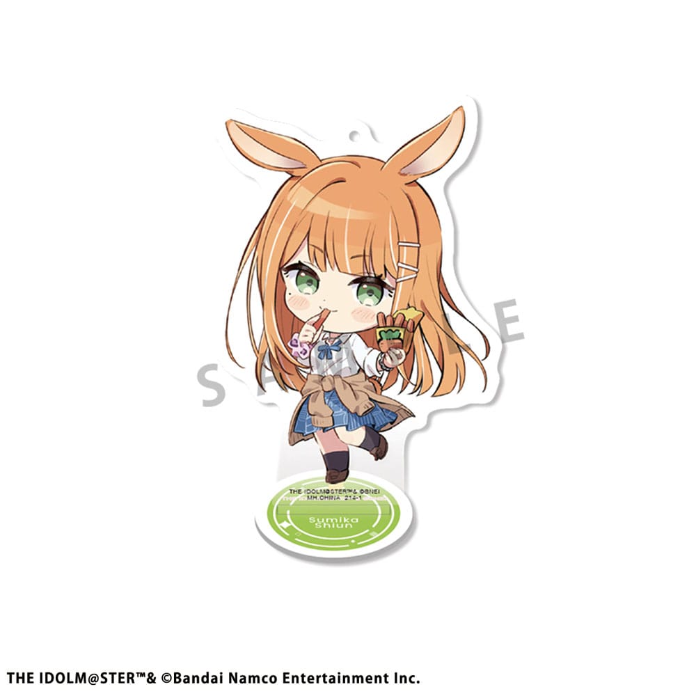 Idolmaster TokoToko 10 Acryl Figuren Display Gakuen 9 cm Acryl Stand Yokina
