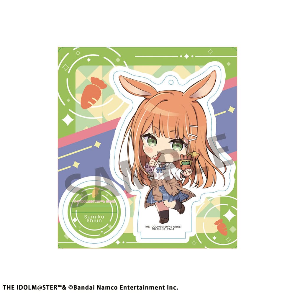 Idolmaster TokoToko 10 Acryl Figuren Display Gakuen 9 cm Acryl Stand Yokina