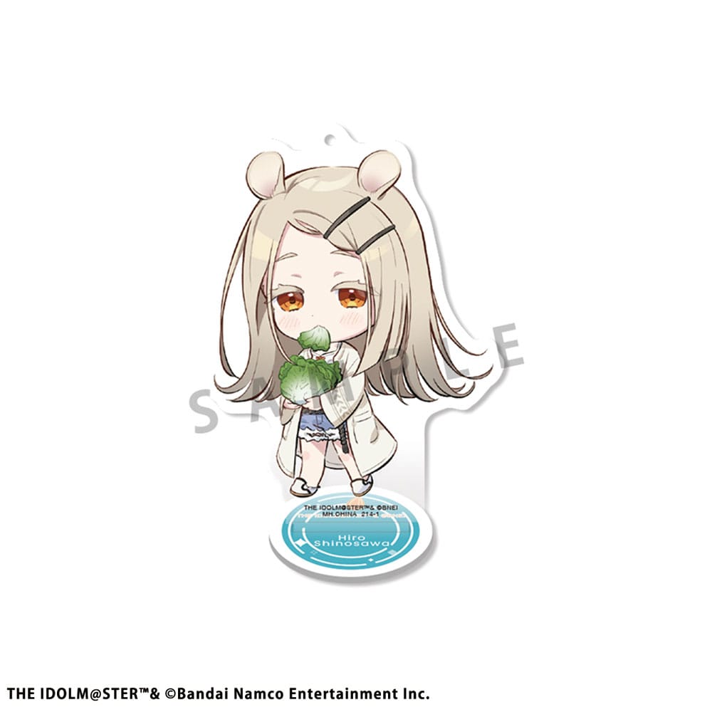 Idolmaster TokoToko 10 Acryl Figuren Display Gakuen 9 cm Acryl Stand Yokina