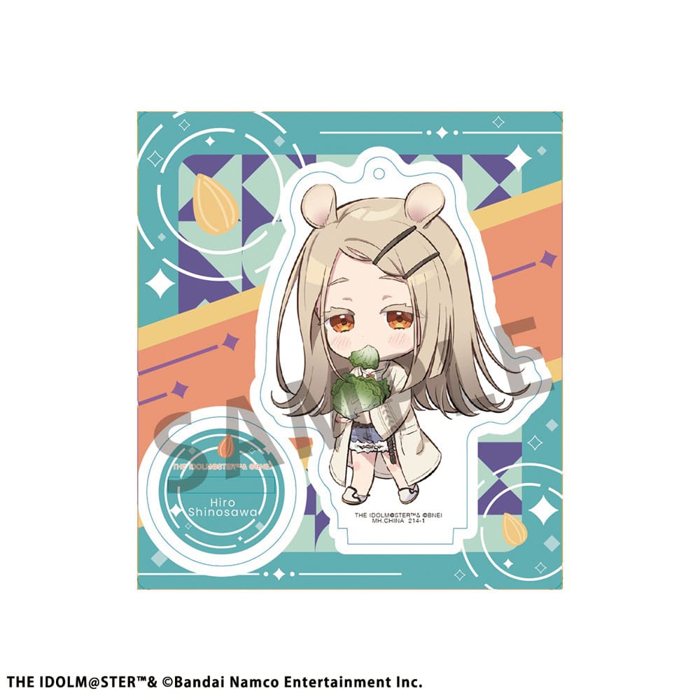Idolmaster TokoToko 10 Acryl Figuren Display Gakuen 9 cm Acryl Stand Yokina