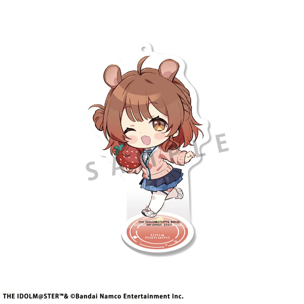 Idolmaster TokoToko 10 Acryl Figuren Display Gakuen 9 cm Acryl Stand Yokina