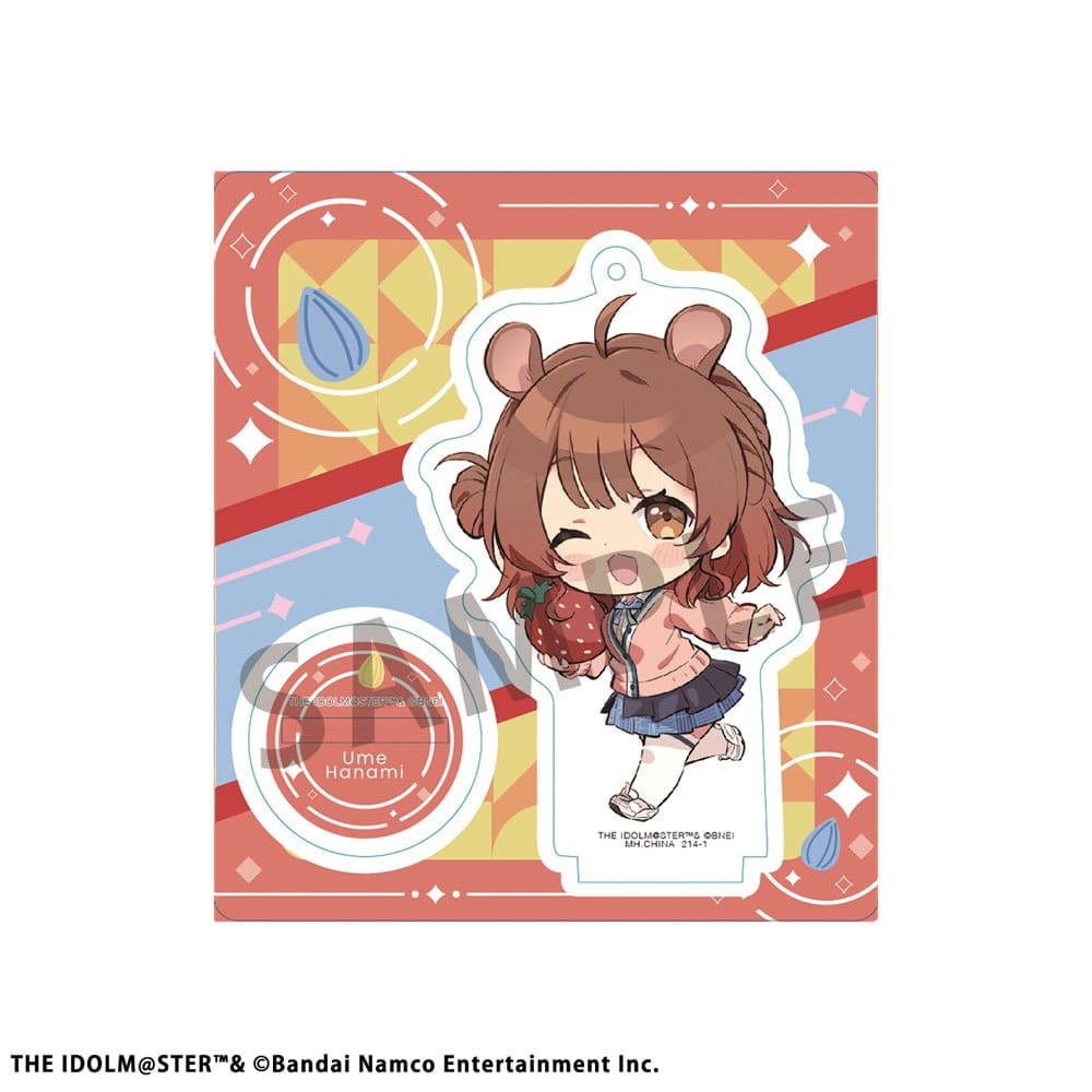 Idolmaster TokoToko 10 Acryl Figuren Display Gakuen 9 cm Acryl Stand Yokina