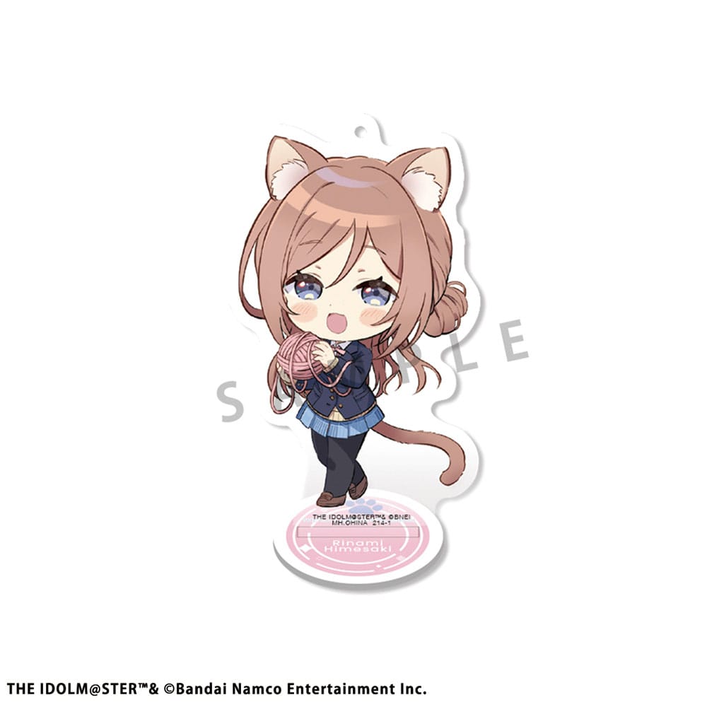 Idolmaster TokoToko 10 Acryl Figuren Display Gakuen 9 cm Acryl Stand Yokina