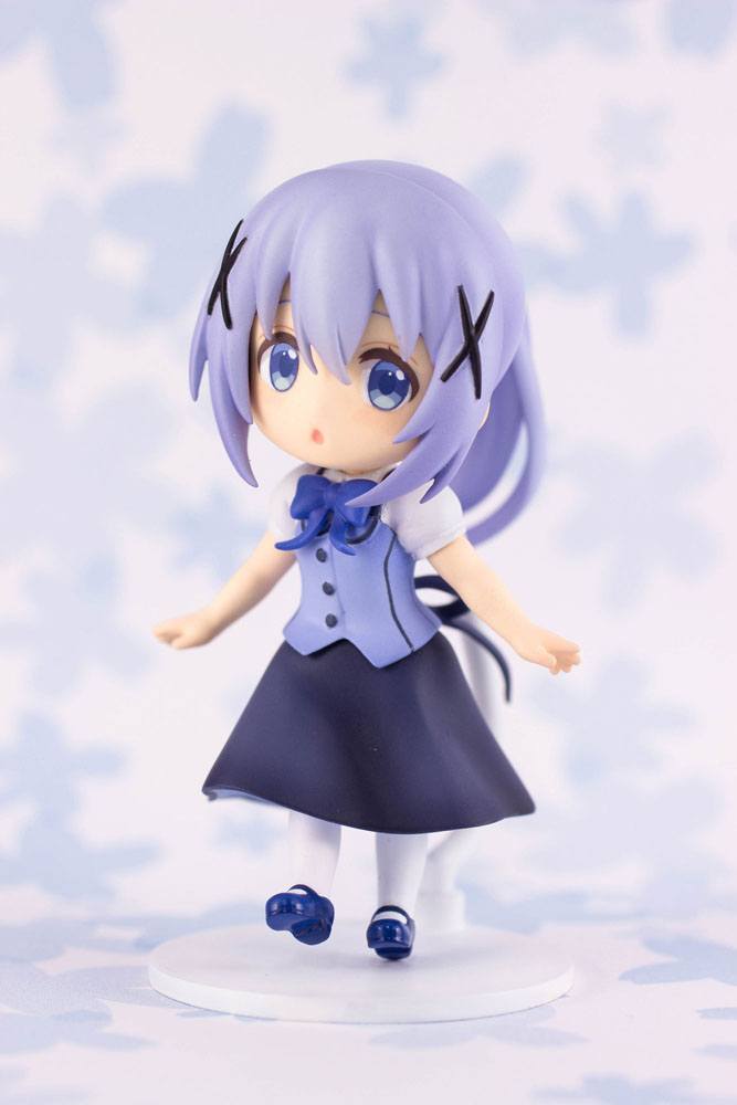 Is the Order a Rabbit Bloom PVC Statue Chino 6 cm Minifiguren Yokina