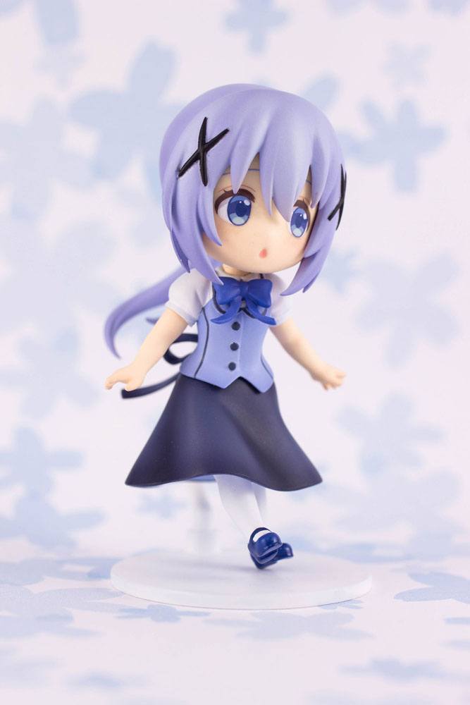 Is the Order a Rabbit Bloom PVC Statue Chino 6 cm Minifiguren Yokina